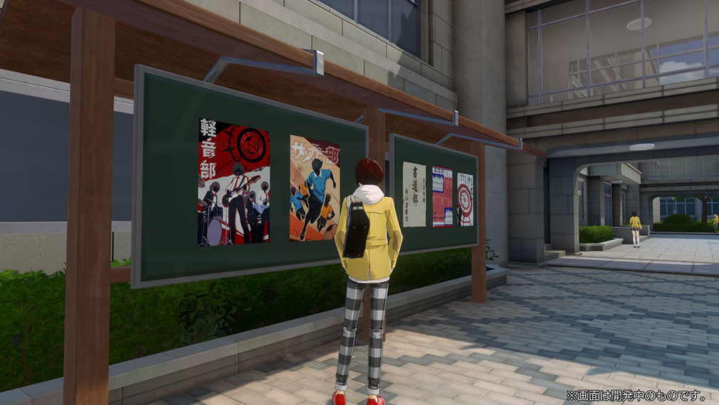 ペルソナ5 The Phantom X（P5X）　様々な部活動が盛んに行われている『私立己刮学園高等学校』スクリーンショット