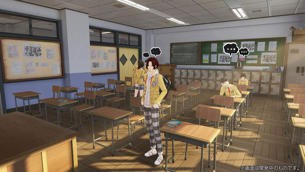 ペルソナ5 The Phantom X（P5X）　私立己刮学園高等学校の『授業終わりの教室』スクリーンショット