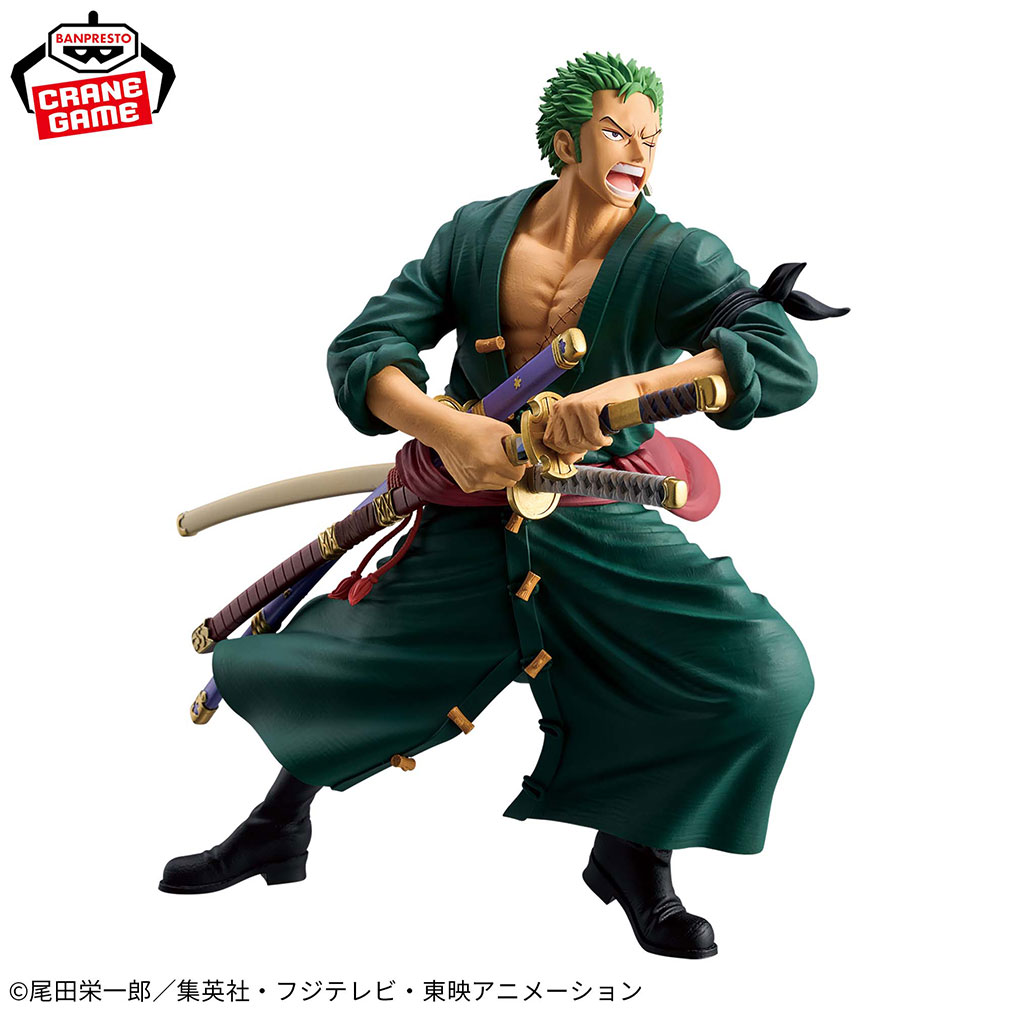 2024年6月登場プライズ「ワンピース Grandista-RORONOA ZORO-」紹介イメージ