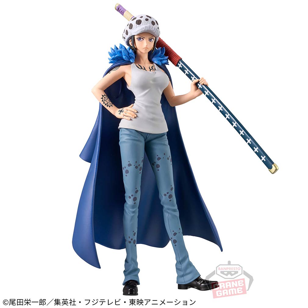 2024年3月登場プライズ「ワンピース DXF～THE GRANDLINE SERIES～EXTRA TRAFALGAR.LAW CHANGE ver.」紹介イメージ