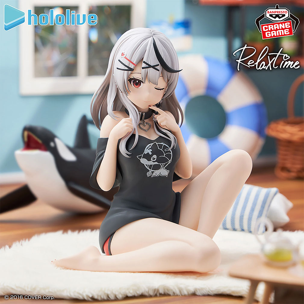 ホロライブ #hololive　2025年春登場プライズ「IF -Relax time-沙花叉クロヱ」紹介イメージ