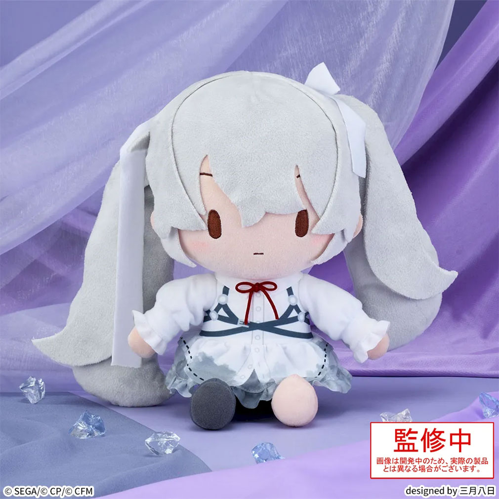 プロジェクトセカイカラフルステージ！feat.初音ミク（プロセカ）　2025年6月登場プライズ「ふわぷちLぬいぐるみ“誰もいないセカイの初音ミク”」紹介イメージ