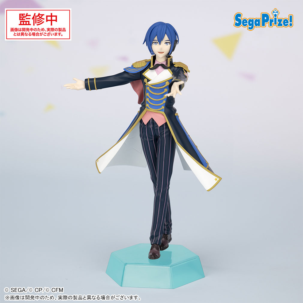 プロジェクトセカイカラフルステージ！feat.初音ミク（プロセカ）　2025年7月登場プライズ「Desktop×Decorate Collections　“ワンダーランドのセカイのKAITO”」紹介イメージ