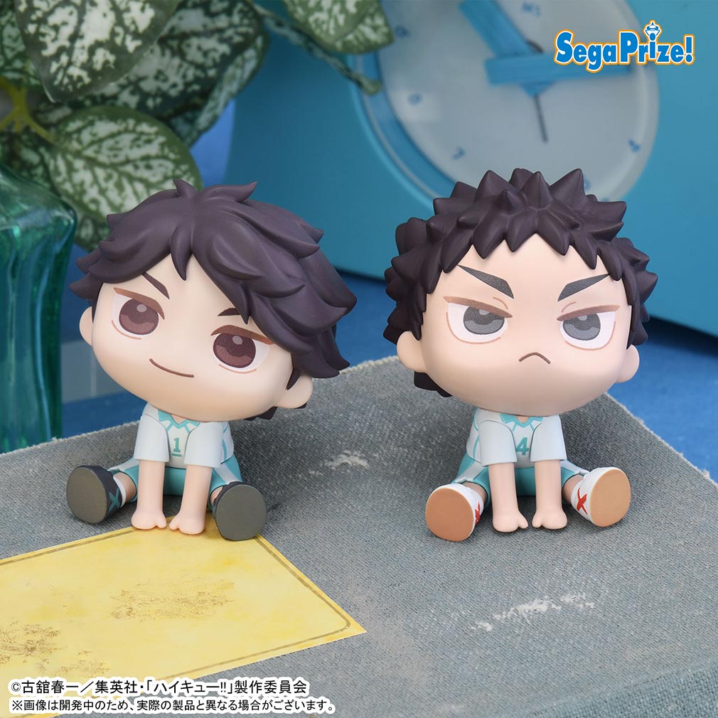 ハイキュー2025年4月登場プライズ「きゅるみー　ミニフィギュア“及川徹・岩泉一”」紹介イメージ