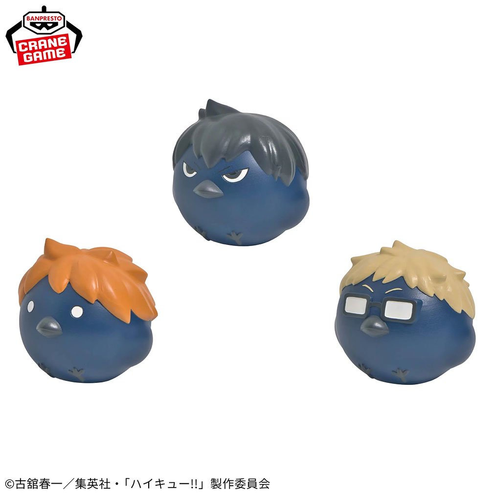 ハイキュー2025年5月登場プライズ「みにコレ！ぬいぐるみマスコット」紹介イメージ