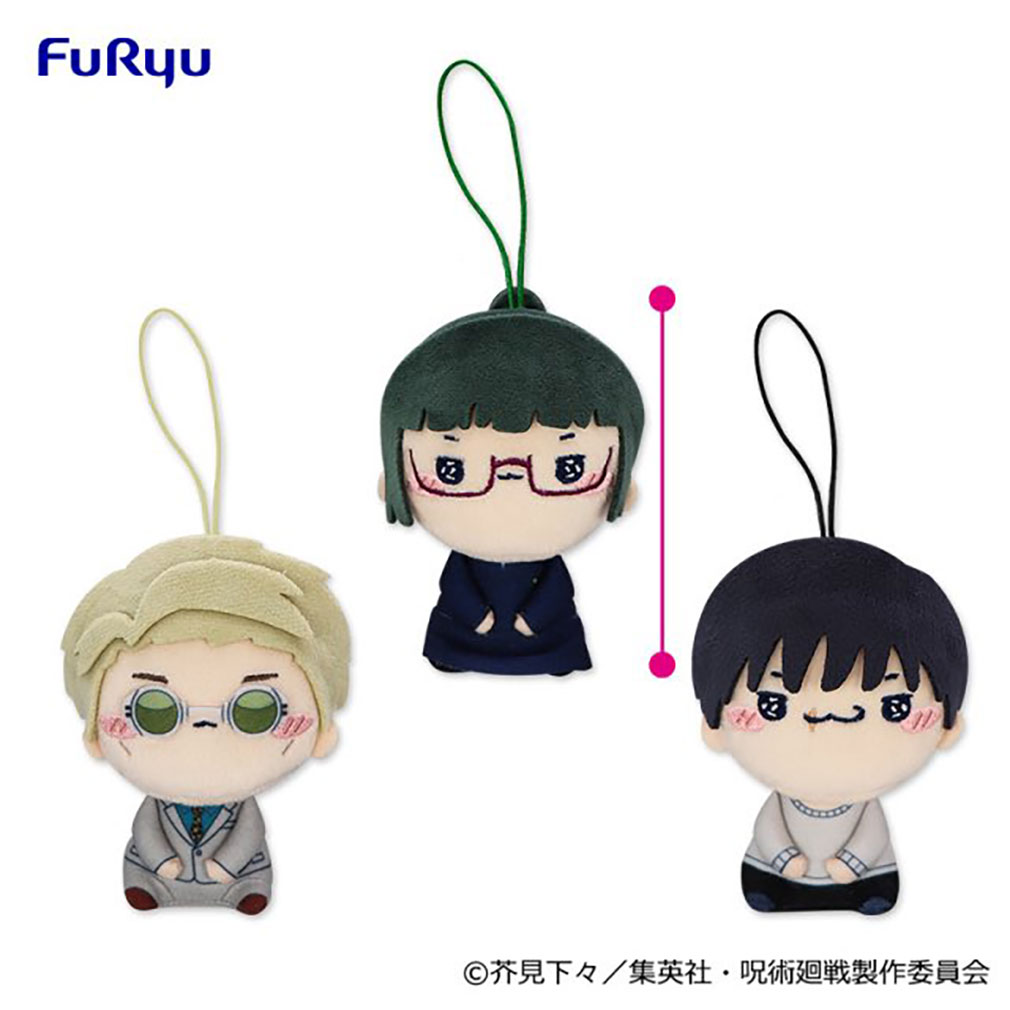2025年10月登場プライズ「呪術廻戦　もちぴこマスコット③」紹介イメージ