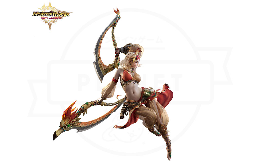 モンスターハンターアウトランダーズ（Monster Hunter Outlanders）MHO　これまでにない美麗なキャラ紹介イメージ