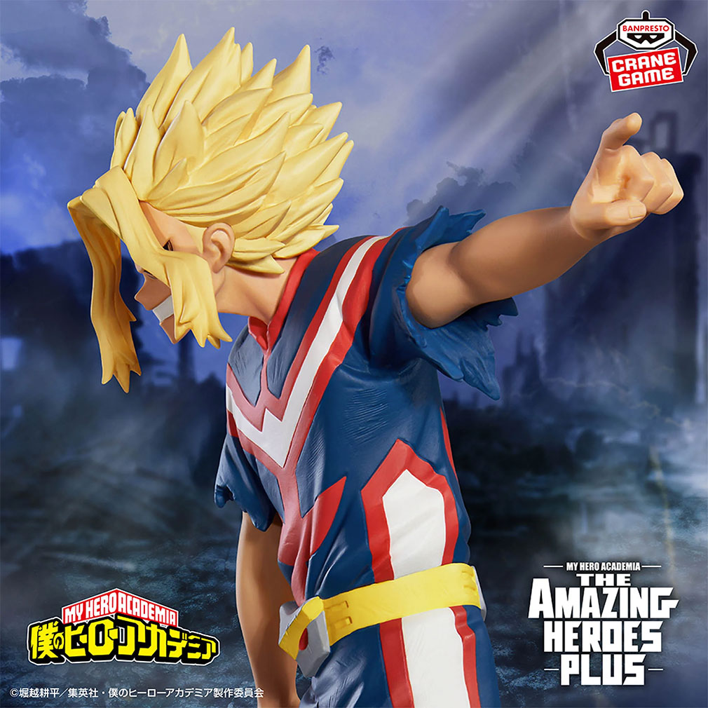 2025年5月登場プライズ「僕のヒーローアカデミア THE AMAZING HEROES-PLUS-ALL MIGHT TRUE FORM」紹介イメージ