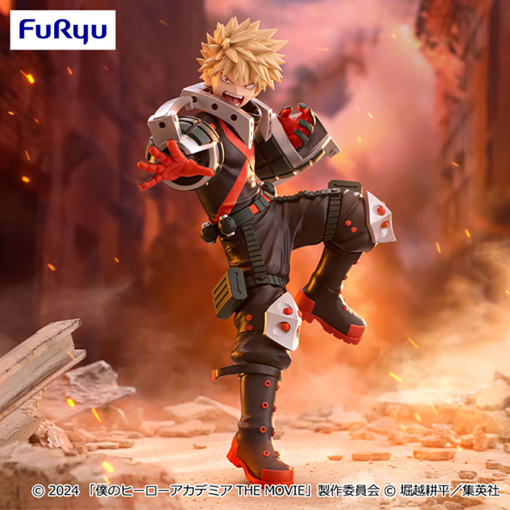 2025年5月登場プライズ「僕のヒーローアカデミア Trio-Try-iT Figureー爆豪勝巳ー」紹介イメージ
