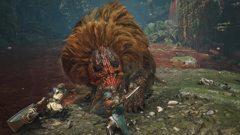 モンスターハンターワイルズ（モンハンワイルズ）Monster Hunter Wilds（MHWs）　救難信号と新要素『サポートハンター』紹介イメージ