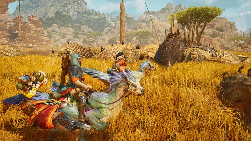 モンスターハンターワイルズ（モンハンワイルズ）Monster Hunter Wilds（MHWs）　群れを成す小型モンスター紹介イメージ