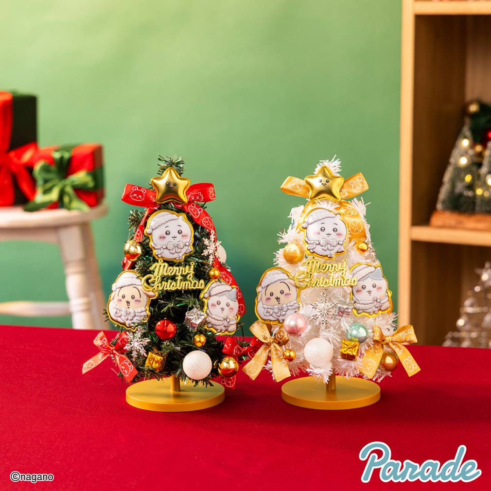 2025年11月登場プライズ「ちいかわ クリスマスツリー」紹介イメージ