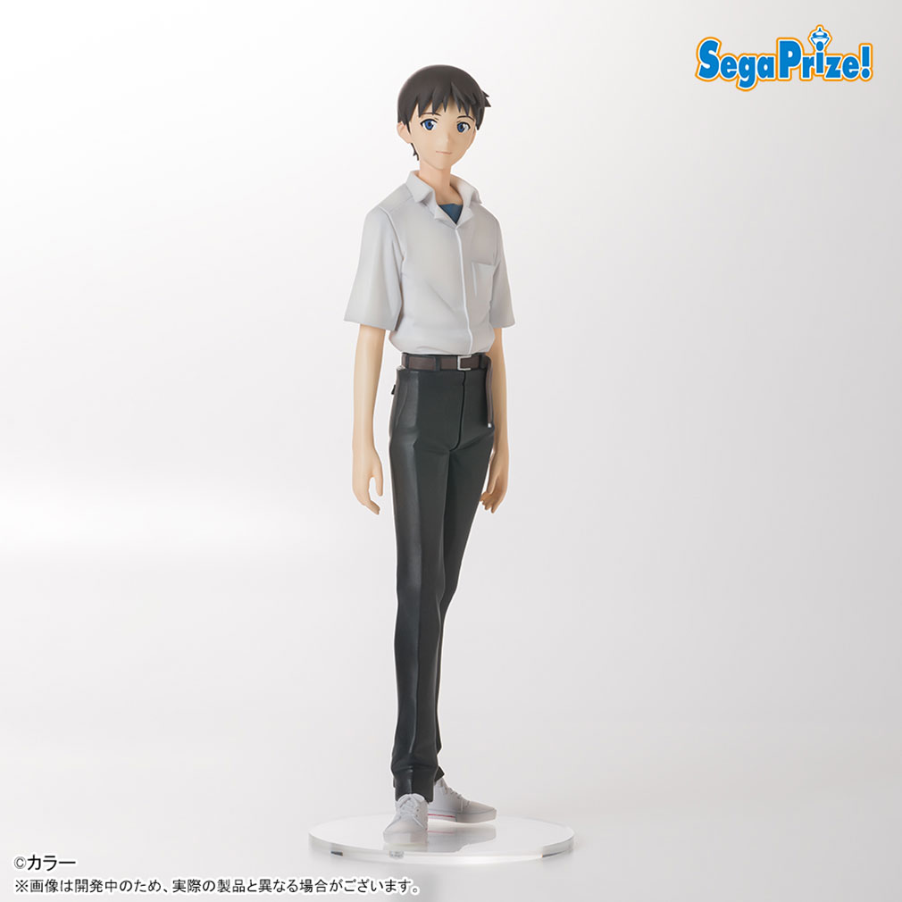 ヱヴァンゲリヲン新劇場版2025年11月登場プライズ「ハイプレミアムフィギュア“碇シンジ”制服Ver.」紹介イメージ