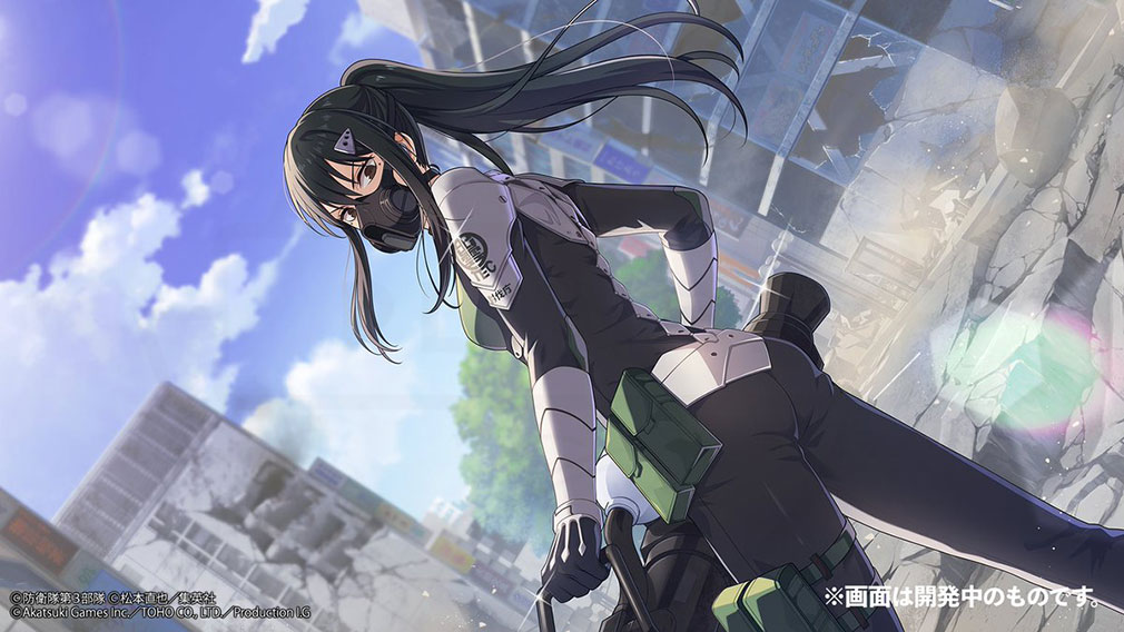 怪獣8号 THE GAME　亜白ミナの『キャラストーリー』紹介イメージ
