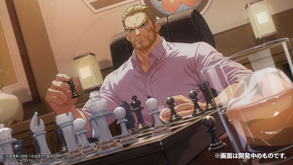 怪獣8号 THE GAME　四ノ宮父の『キャラストーリー』紹介イメージ