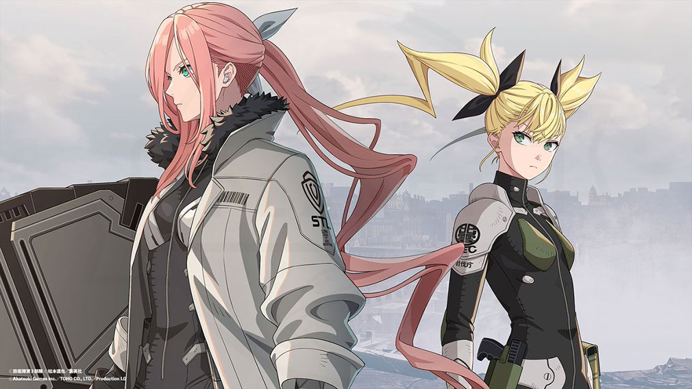怪獣8号 THE GAME　キャラクター『四ノ宮サガン』と『四ノ宮キコル』紹介イメージ