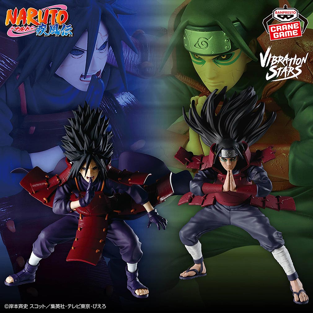 NARUTO-ナルト- 疾風伝2025年10月登場プライズ「VIBRATION STARS-SENJU HASHIRAMA & UCHIHA MADARA-」紹介イメージ