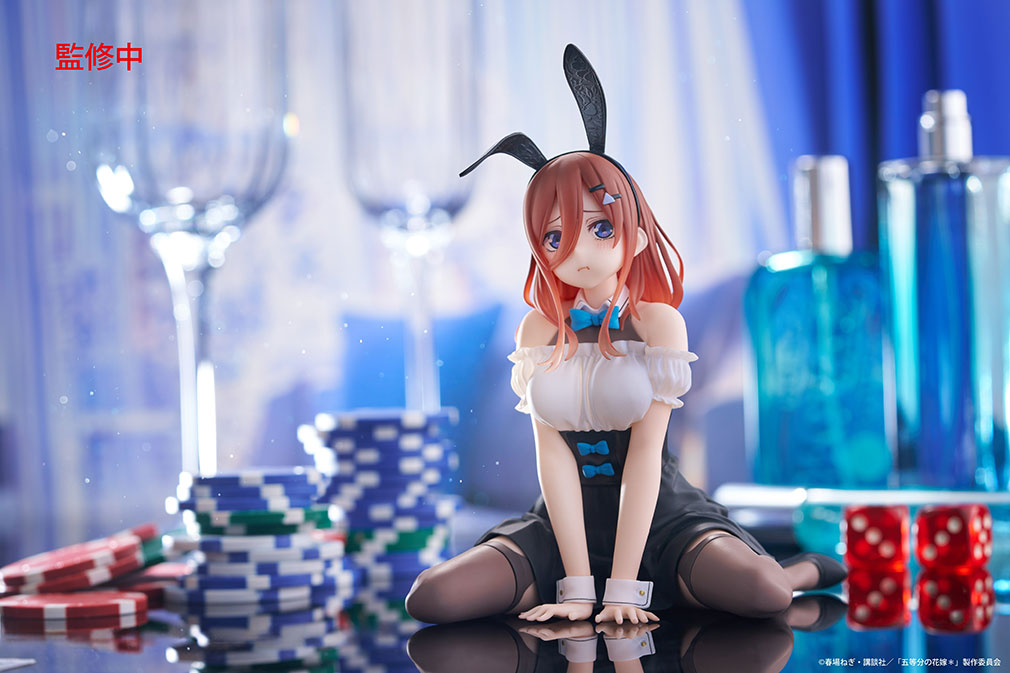 2025年5月登場プライズ「五等分の花嫁＊」Desktop Cute フィギュア　中野三玖～バニーver.～紹介イメージ