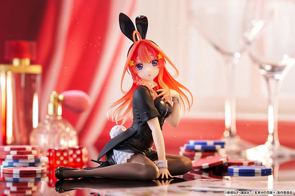 2025年7月登場プライズ「五等分の花嫁＊」Desktop Cute フィギュア　中野五月～バニーver.～監修中紹介イメージ