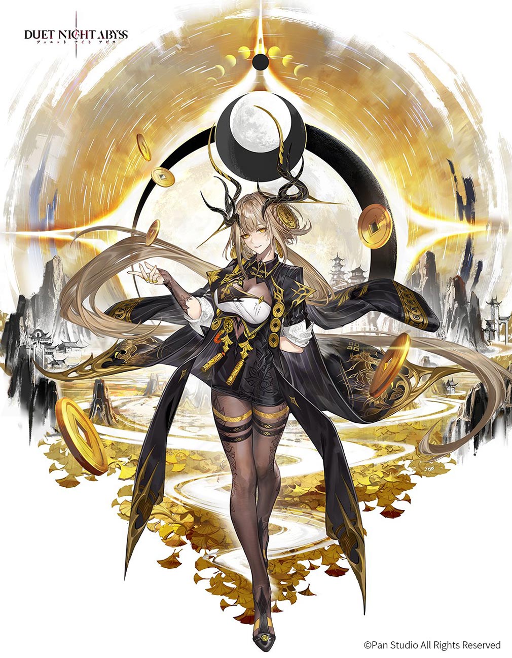 デュエットナイトアビス（デナアビ）　新規プレイアブルキャラ『シリュウ』紹介イメージ