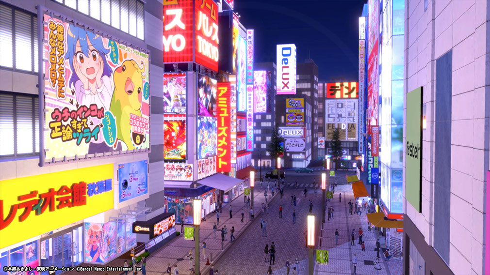 デジモンストーリー タイムストレンジャー　人間世界『秋葉原』紹介イメージ