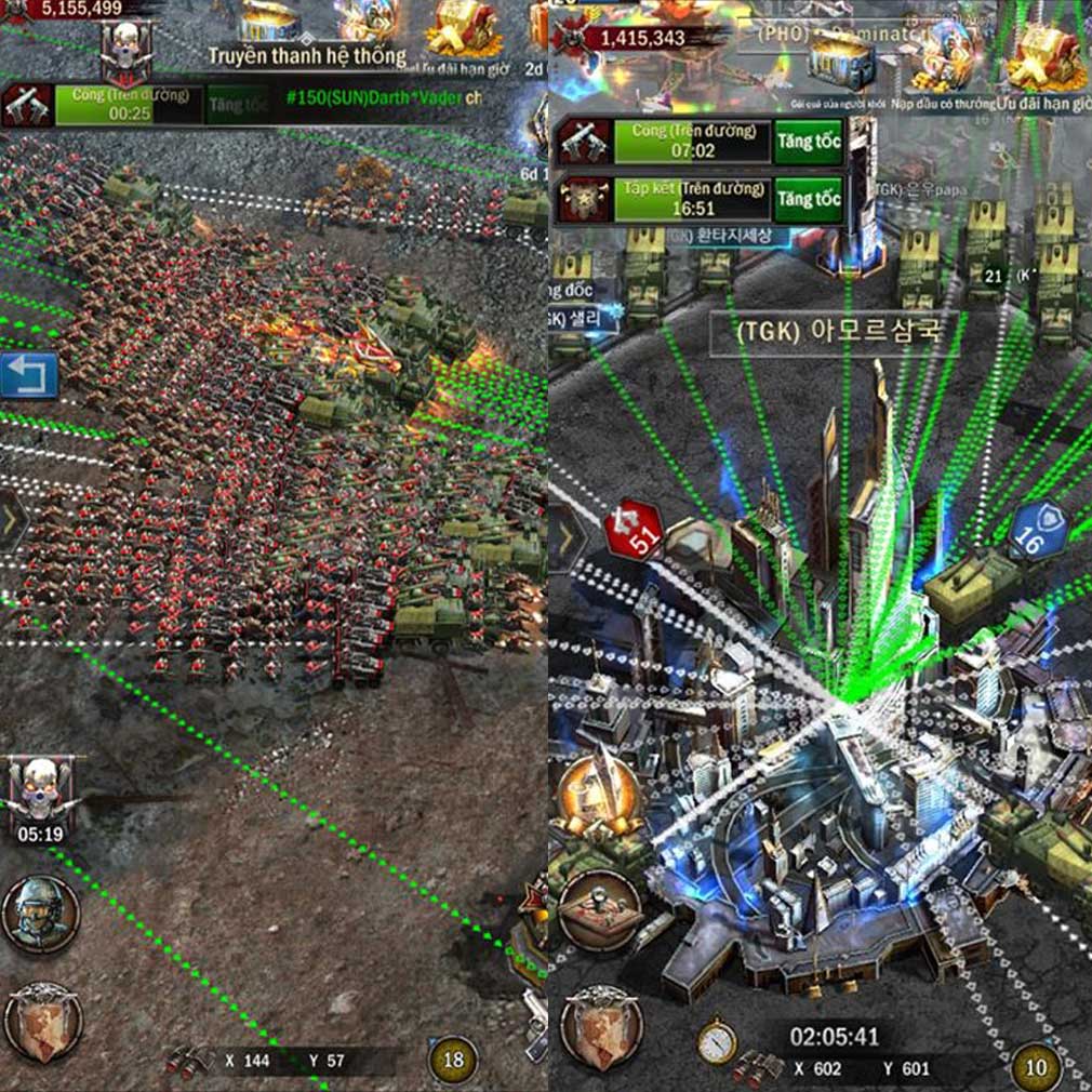 Age of Z(エイジ オブ ゼット)AOZ　進軍スクリーンショット