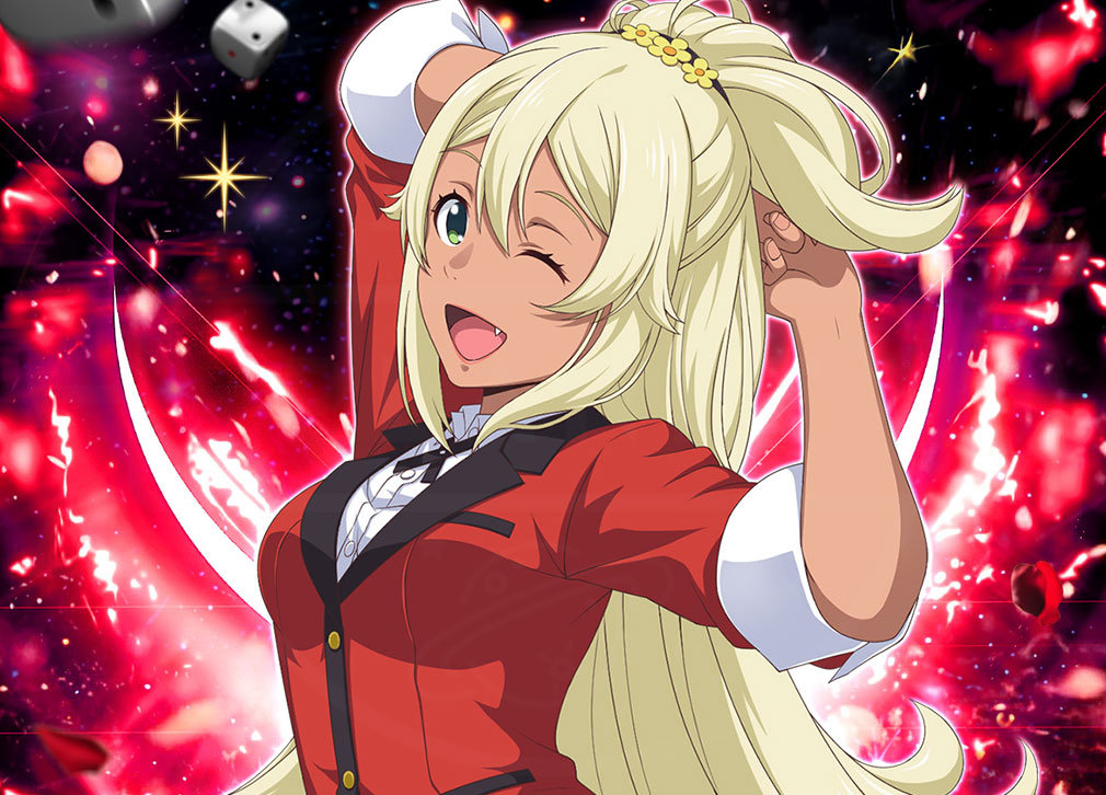 賭ケグルイALLIN 登場キャラクター『等々喰 ユミ』紹介イメージ