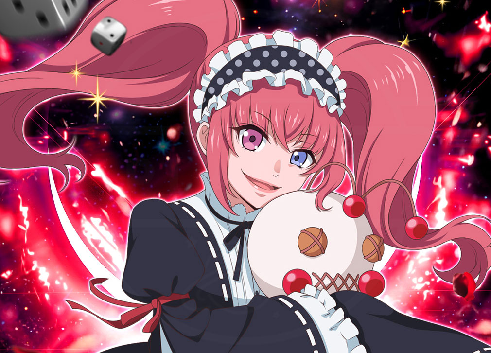 賭ケグルイALLIN 登場キャラクター『蟲喰 恵利美』紹介イメージ