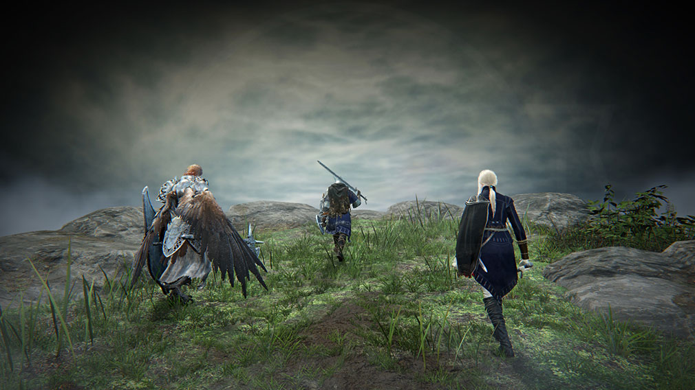 ELDEN RING NIGHTREIGN（エルデンリング ナイトレイン）　3人のプレイヤーによる協力マルチプレイスクリーンショット