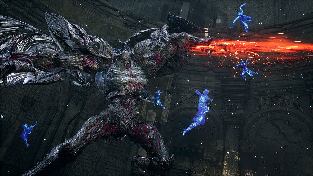 Lost Soul Aside　様々な形態に変化して戦う『アリーナ』スクリーンショット