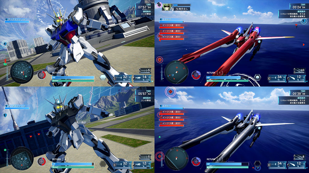 機動戦士ガンダムSEED BATTLE DESTINY REMASTERED（バトデス）　『フェイズシフト装甲』、『ヴァリアブルフェイズシフト装甲』スクリーンショット