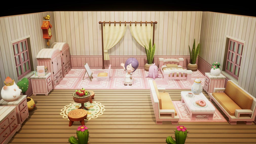 ファンタジーライフi グルグルの竜と時をぬすむ少女　『マイハウス』スクリーンショット