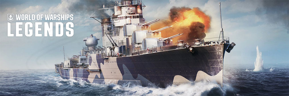 World of Warships Legends/ワールドオブウォーシップスレジェンズ（WoWsL）　フッターイメージ