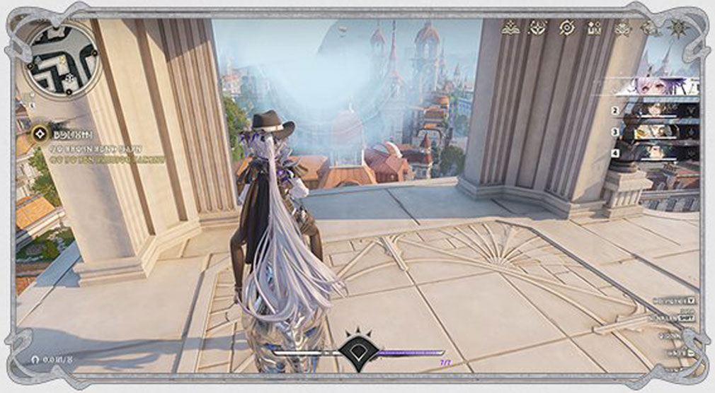 白銀の城　気流に乗って空を自在に飛行できるペガサス紹介イメージ