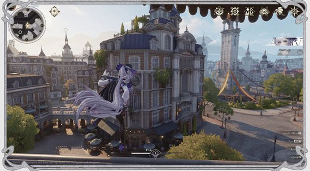 白銀の城　『落下防止』紹介イメージ