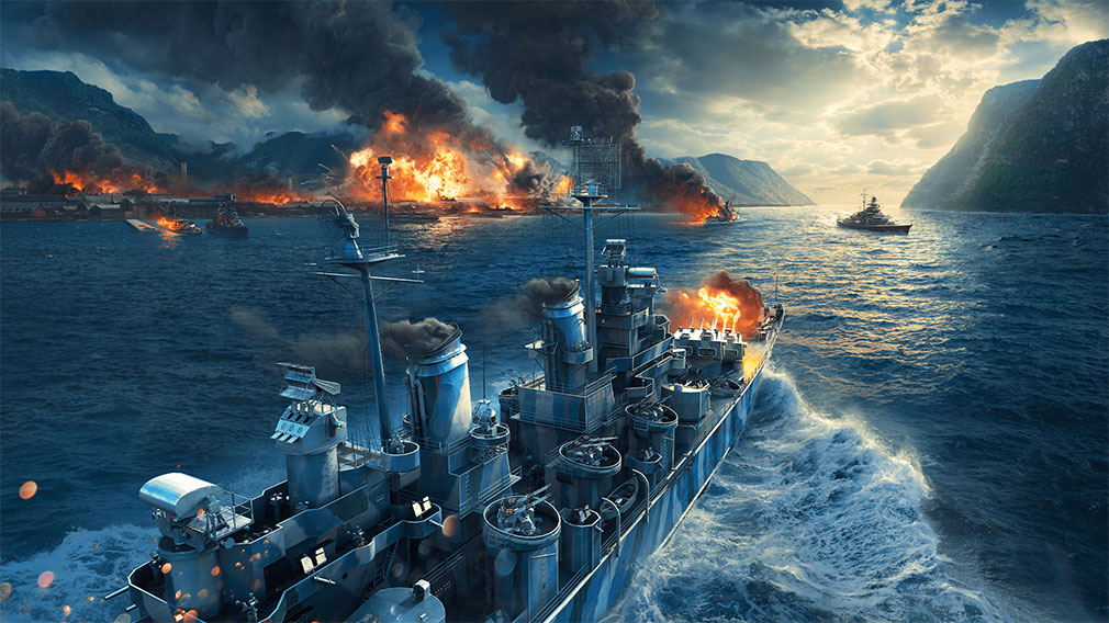 World of Warships Legends/ワールドオブウォーシップスレジェンズ（WoWsL）　クローズドβテスト（CBT）メインイメージ
