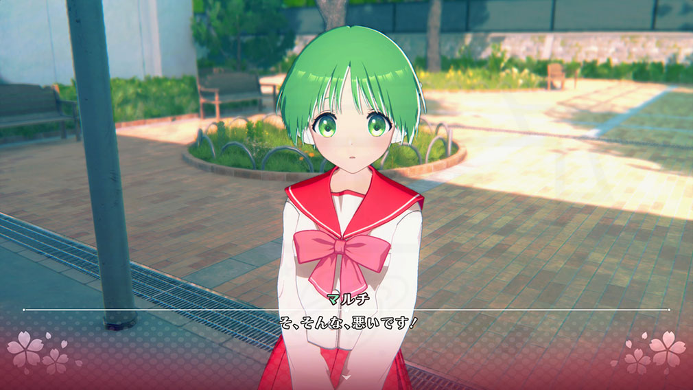 ToHeart　登場キャラクター『マルチ』との会話スクリーンショット