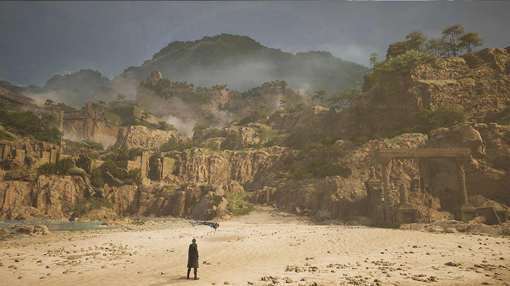 Lost Soul Aside　広大な世界を冒険するスクリーンショット
