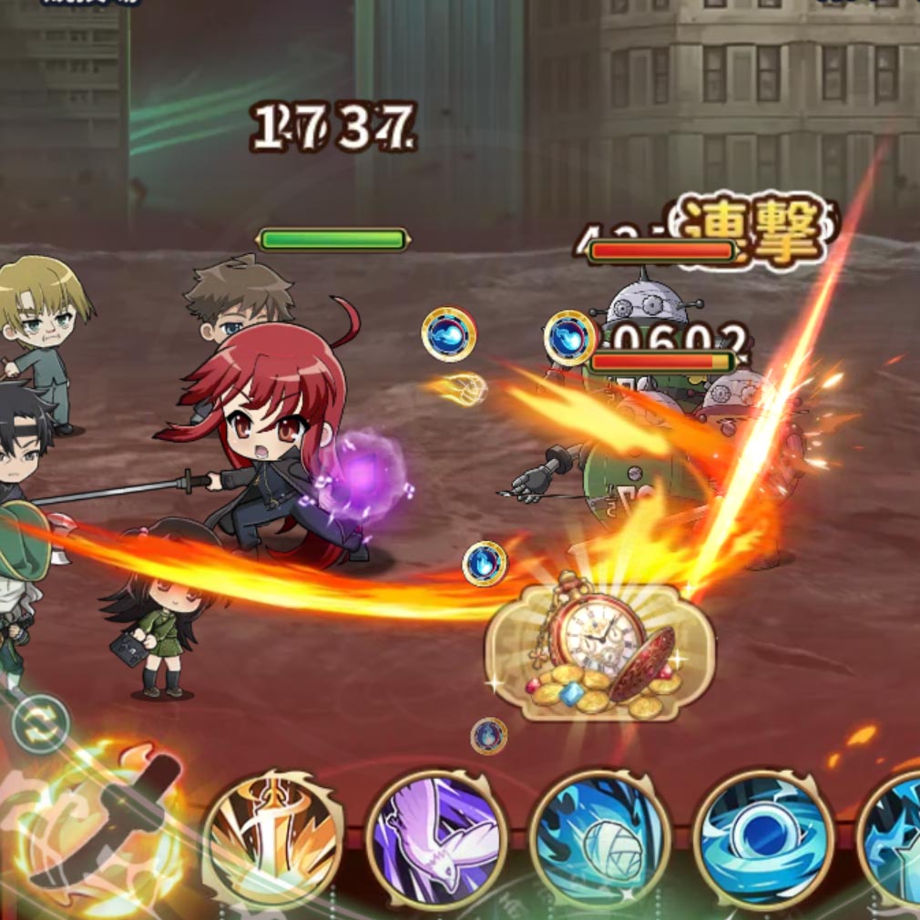 灼眼のシャナ ブレイズエッジ（シャナブレ）　封絶バトルスクリーンショット