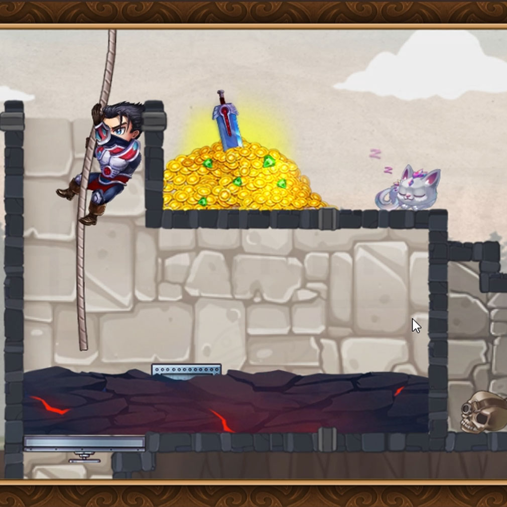 Hero Wars（ヒーローウォーズ）　謎解き的なミニゲームスクリーンショット