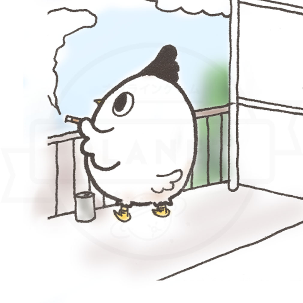 ためてまわす鳥さんタイピング　ゲームスタート画面スクリーンショット