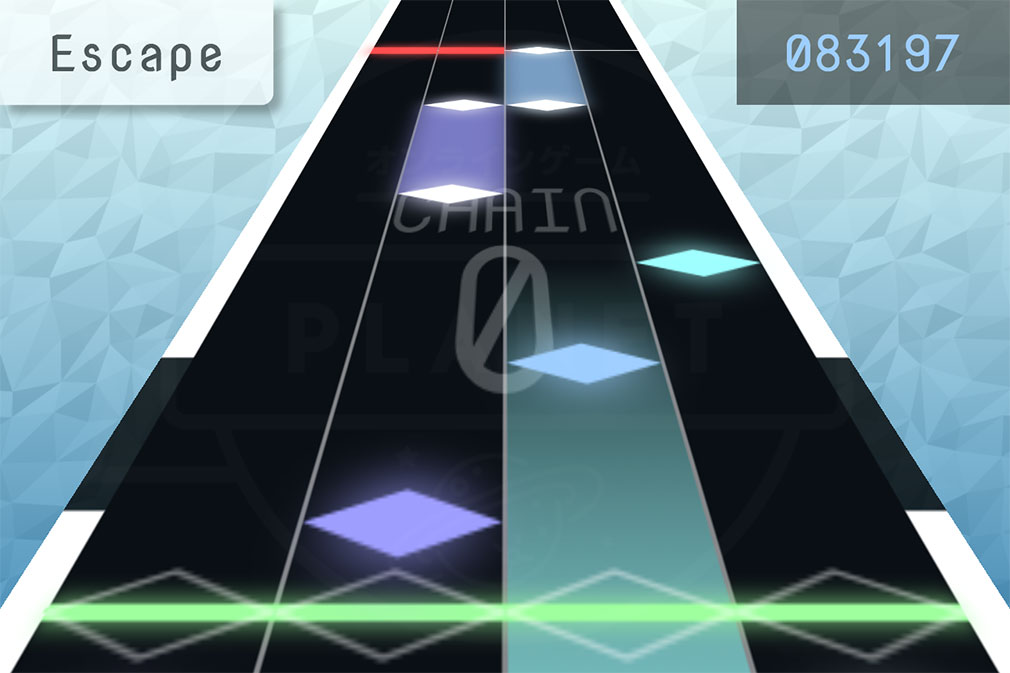 スペアビート（Sparebeat Beta）　プレイスクリーンショット