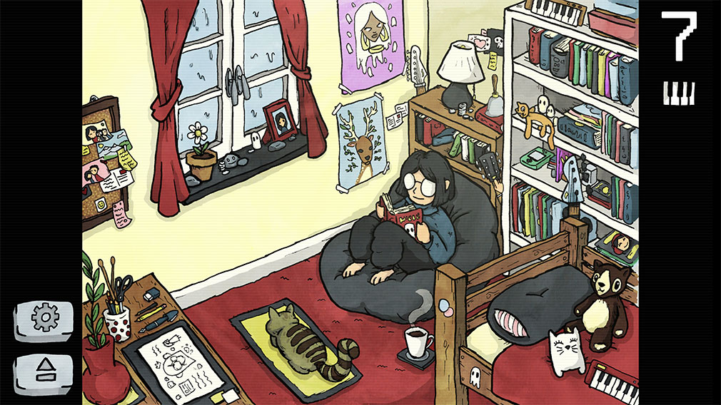 Lo-Fi Room　ゲーム開始画面スクリーンショット