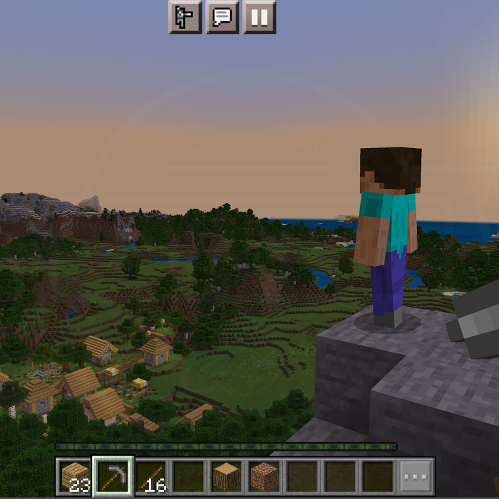 スマホアプリ版『Minecraft（マインクラフト）マイクラ』プレイ紹介イメージ