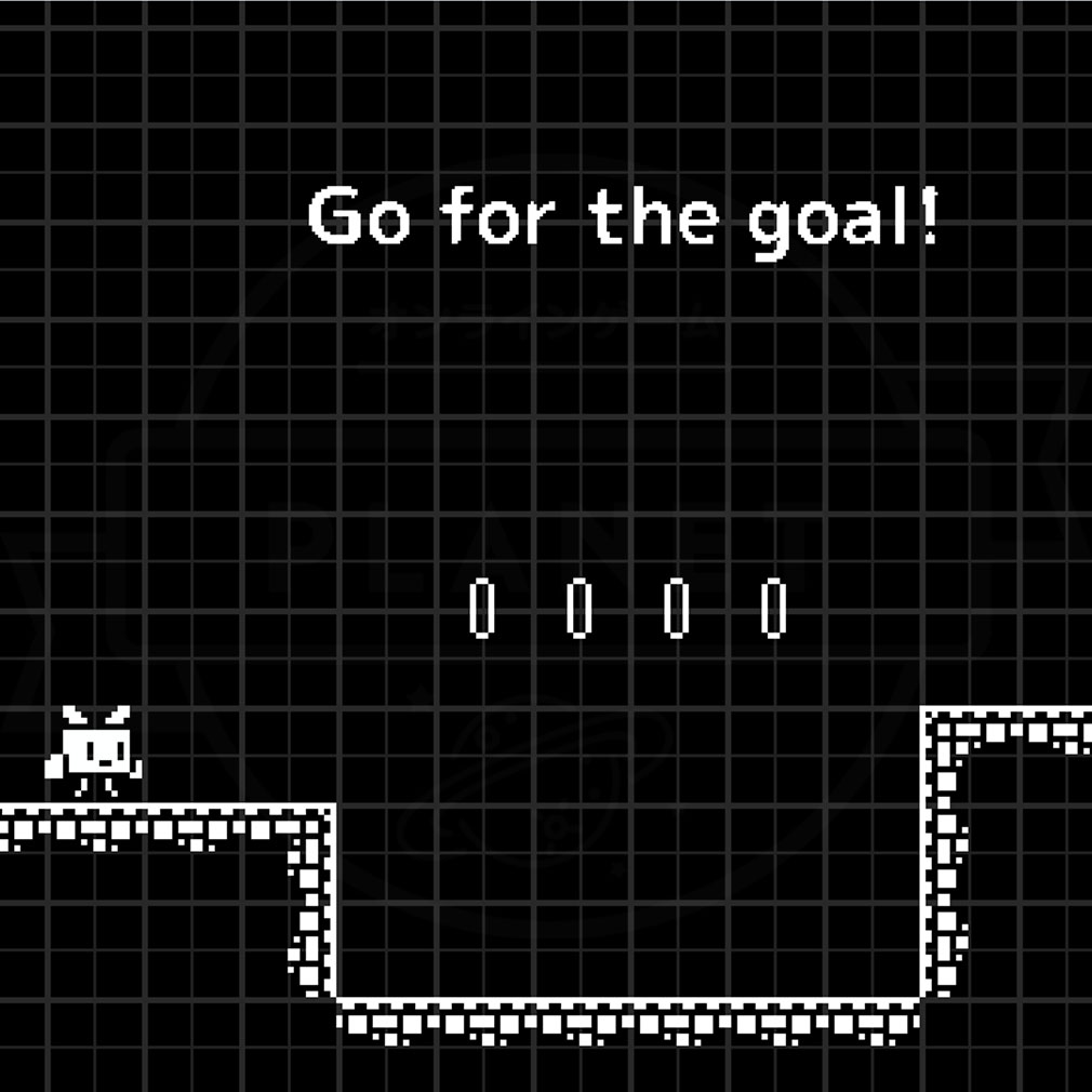 シロペンロード　ゴールを目指すプレイスクリーンショット