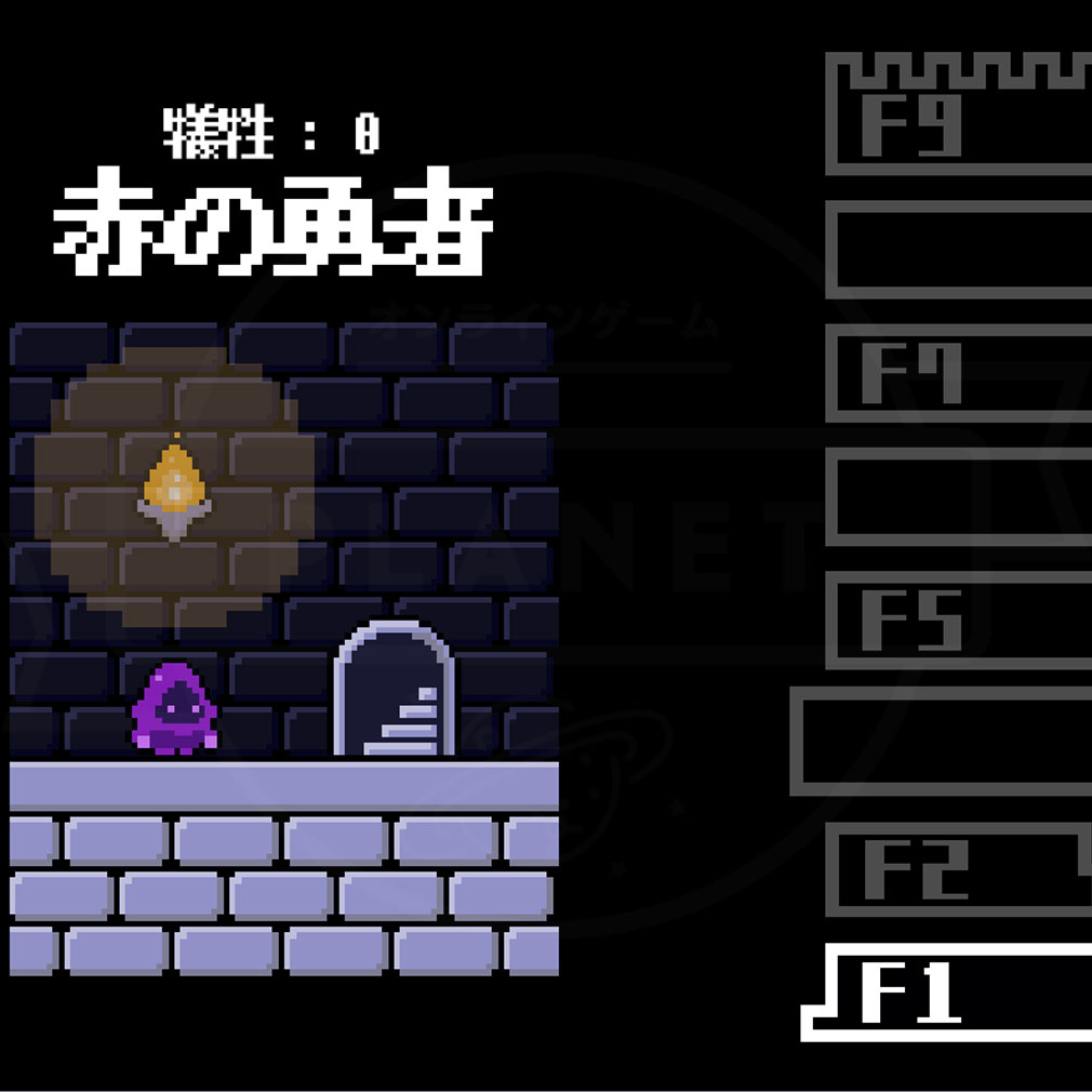 DokuroJumper（ドクロジャンパー）　ステージ選択スクリーンショット