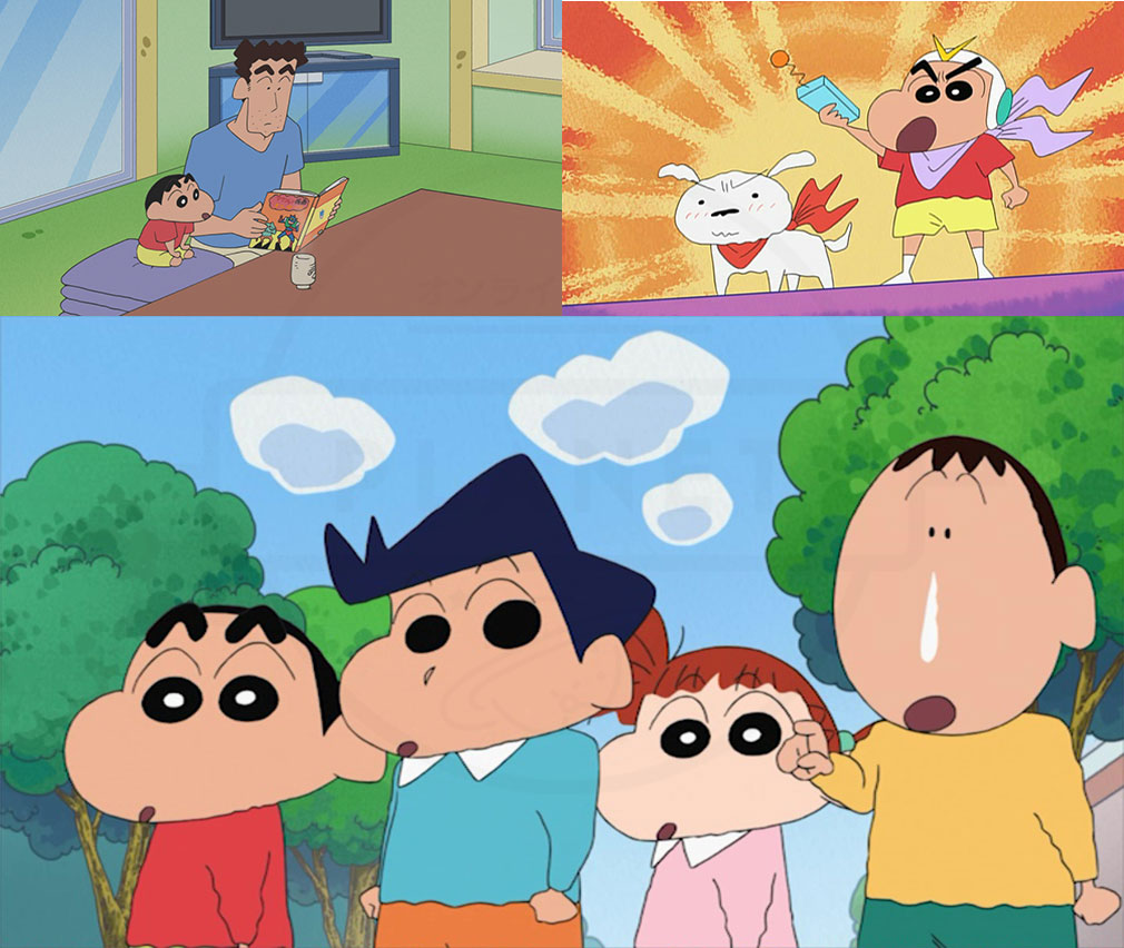 クレヨンしんちゃん　最新のアニメシーン紹介イメージ