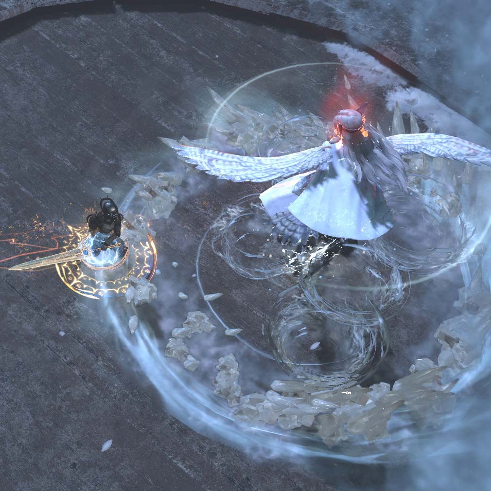 Path of Exile　ボスバトルスクリーンショット