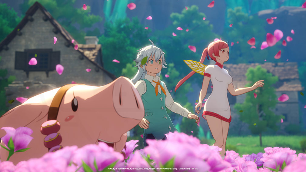 七つの大罪Origin（ナナオリ）　『メリオダス』と『エリザベス』の息子『トリスタン』と『キング』と『ディアンヌ』の娘『ティオレー』スクリーンショット