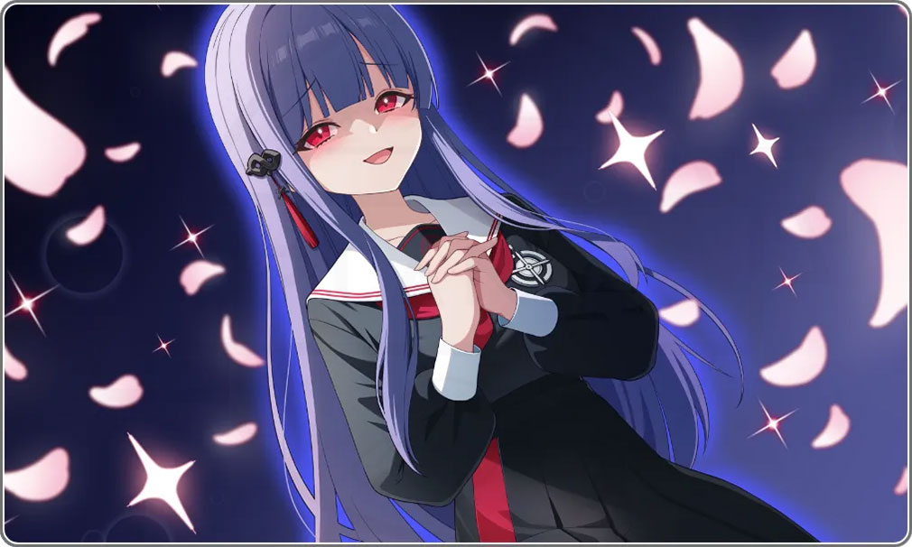 マブラヴ ガールズガーデン（マブガル）　カオスメイデンキャラクター『紫雲沙耶』紹介イメージ